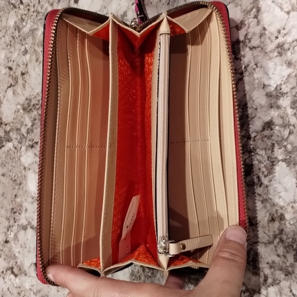 NWOT Kate Spade Wallet, Barbie Core - Picture 15 of 16
